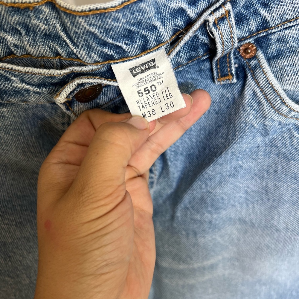 Vintage Levi's Light Blue Denim Jeans